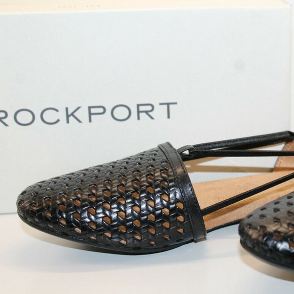 Rockport Women's Reagan Perforated Flats SIZE 8 - Picture 2 of 11